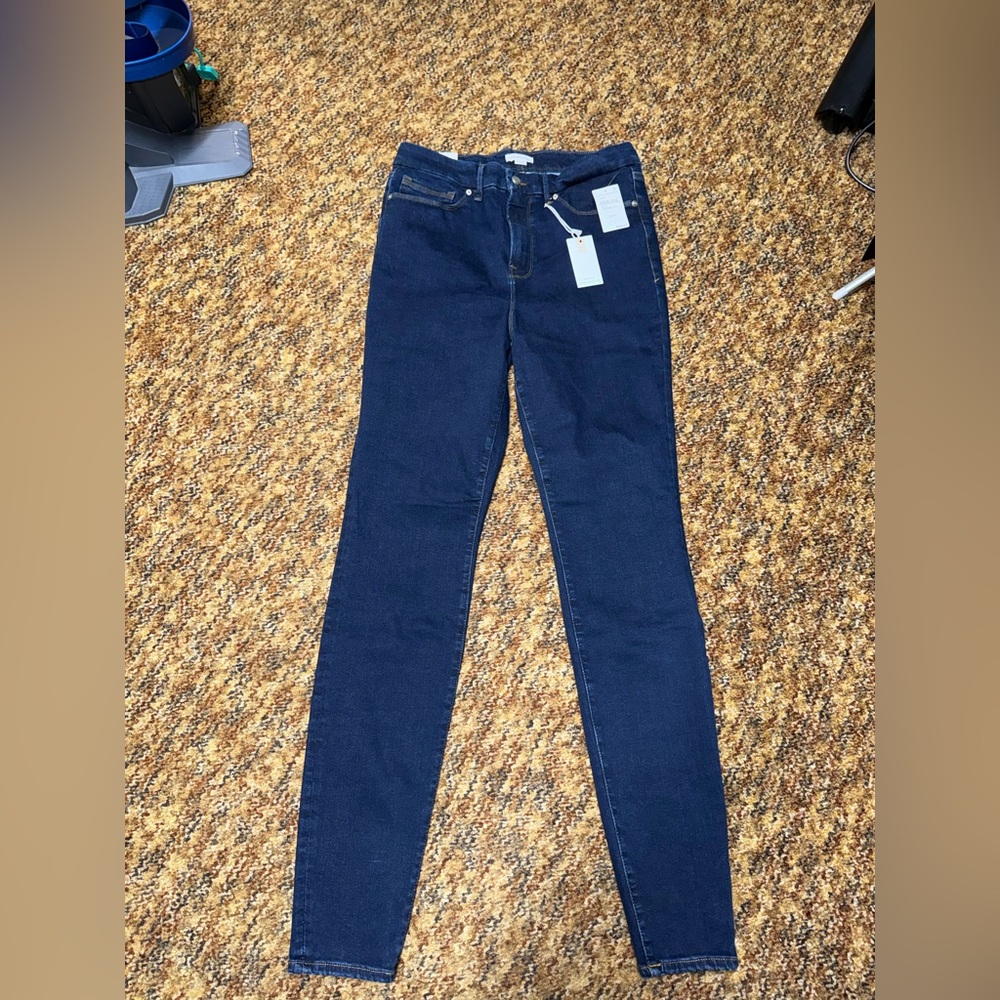 Good American Dark Blue Skinny Jeans